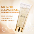 Tiefe Reinigung 24k Gold Faom Facial Cleaning Gel